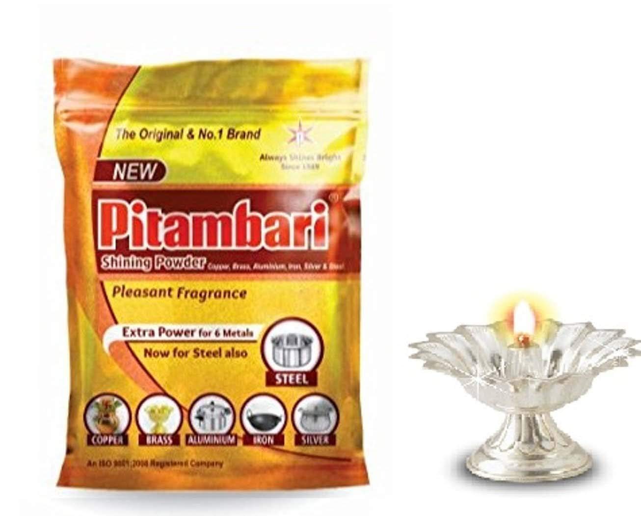 Pitambari Shining Powder - 200g | For 6 Types of Metals (pack of 1)