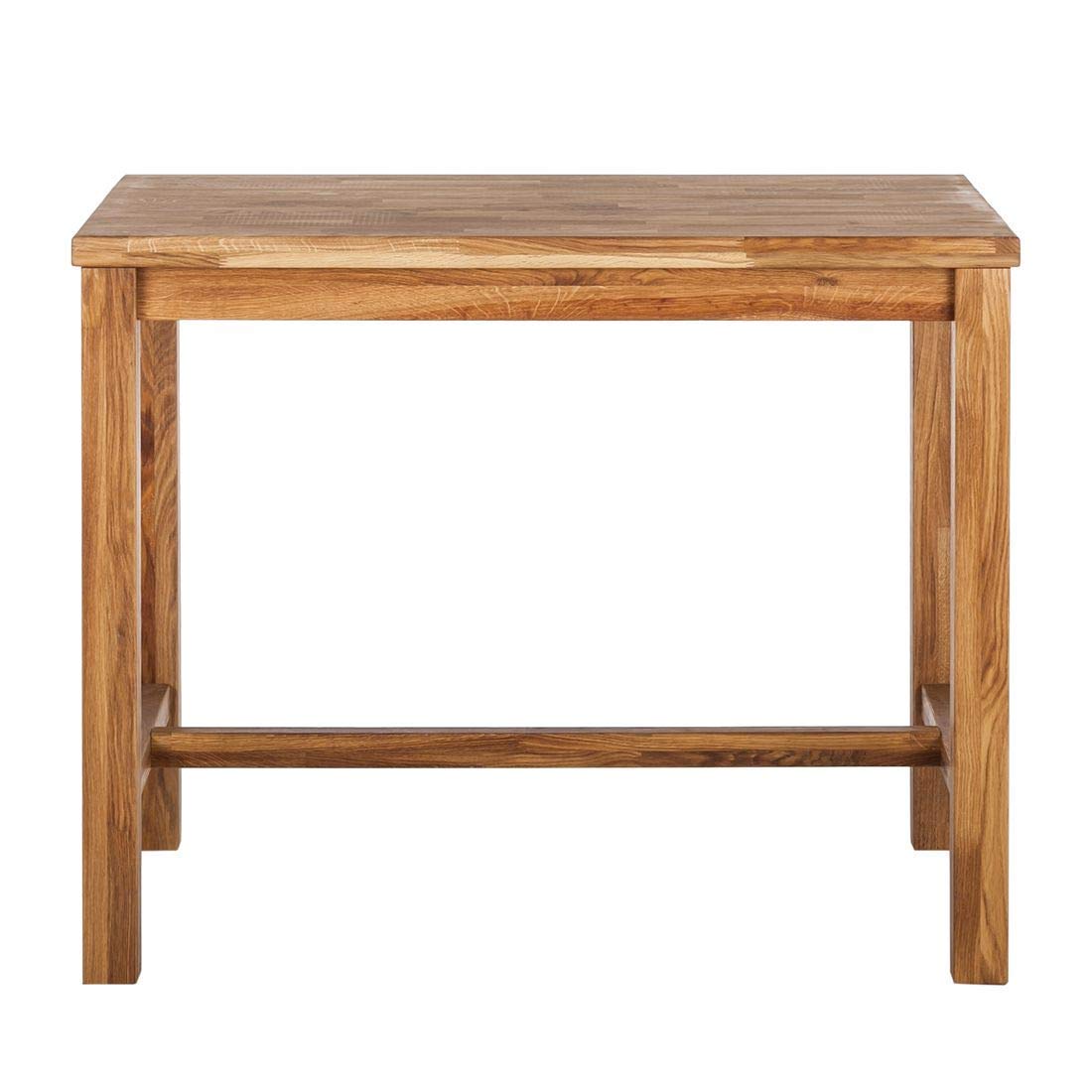 2 Seater Bar Table Only | Bar Table for Home | sheeshamWood, Natural Brown