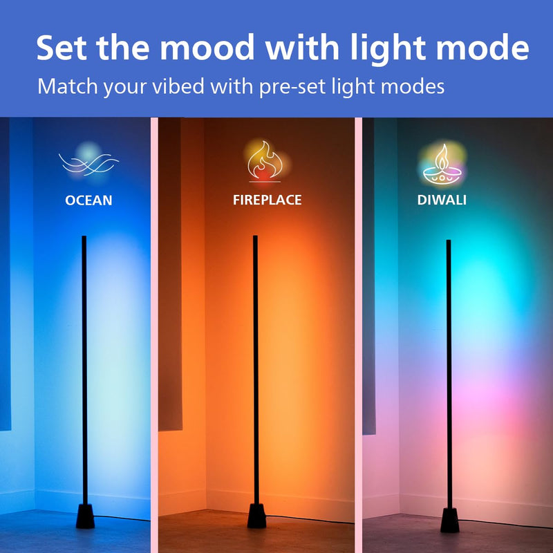 Philips LightTheatre Wi-Fi Gradient Floor Lamp