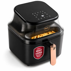 Pigeon by Stovekraft Healthifry 5.4L Digital Air Fryer | 1500W |See Through Glass Window|360° Rapid Air Circulation |80%