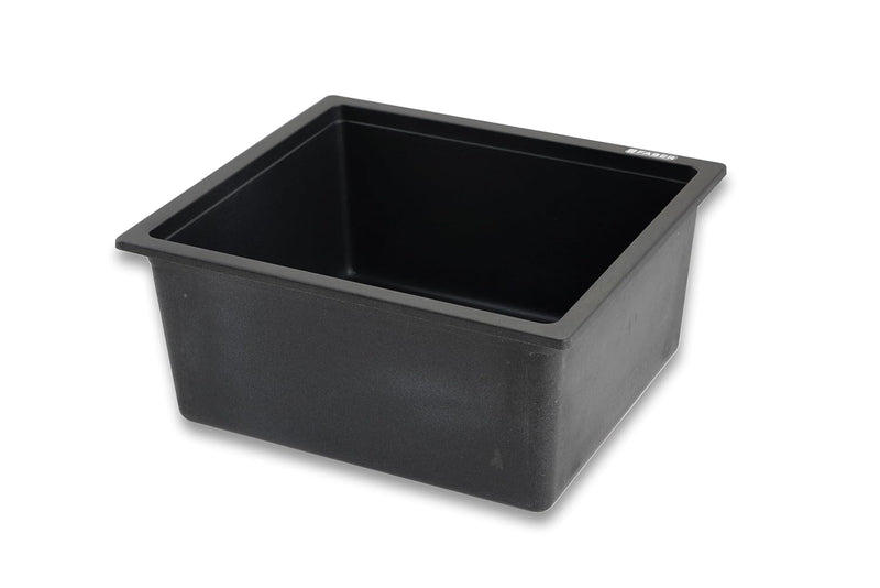 Faber Verona Ingranite18"X16"Single Bowl Sink|Includes Plumbing Waste Kit|25 Years Warranty|Silent,Scratch,Dent & Heat R
