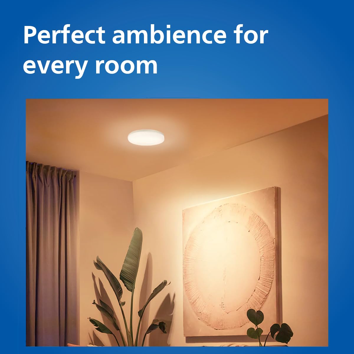 Philips 15W 3in1 AstraGlow Round Surface LED Panel Light