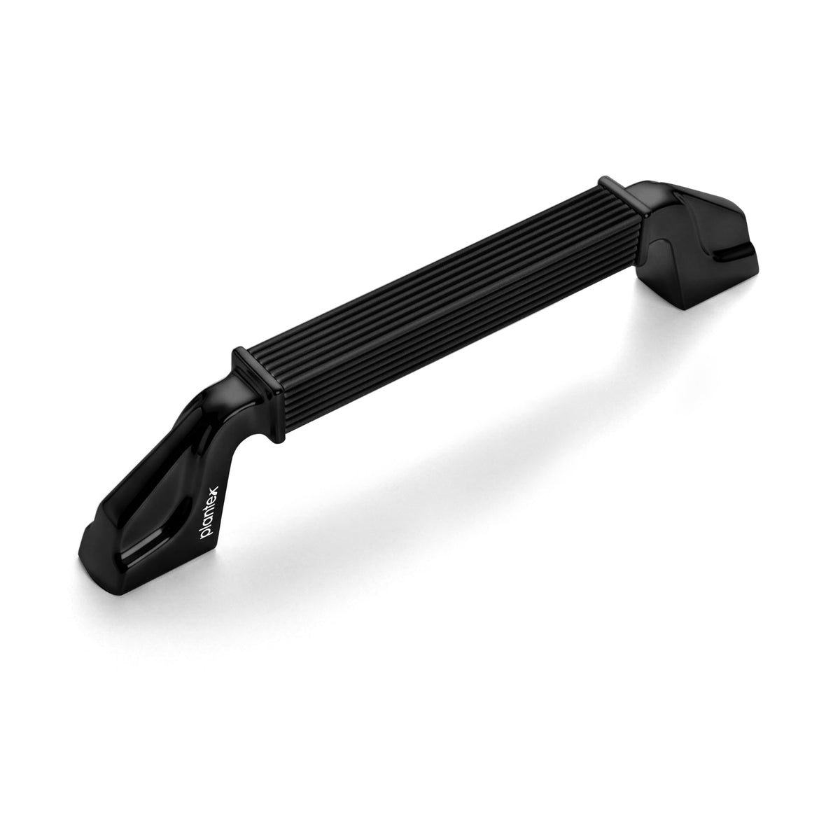 Plantex Aluminium Cabinet Handle/128mm Wardrobe Handle for Home/Cupboard Door Pull-Push Handles for Office - Pack of 1 (Black)-1