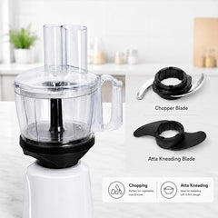 RIO 4G Food Processor Attachment with Coconut Scraper | Compatible with Sujata Mixer Grinder