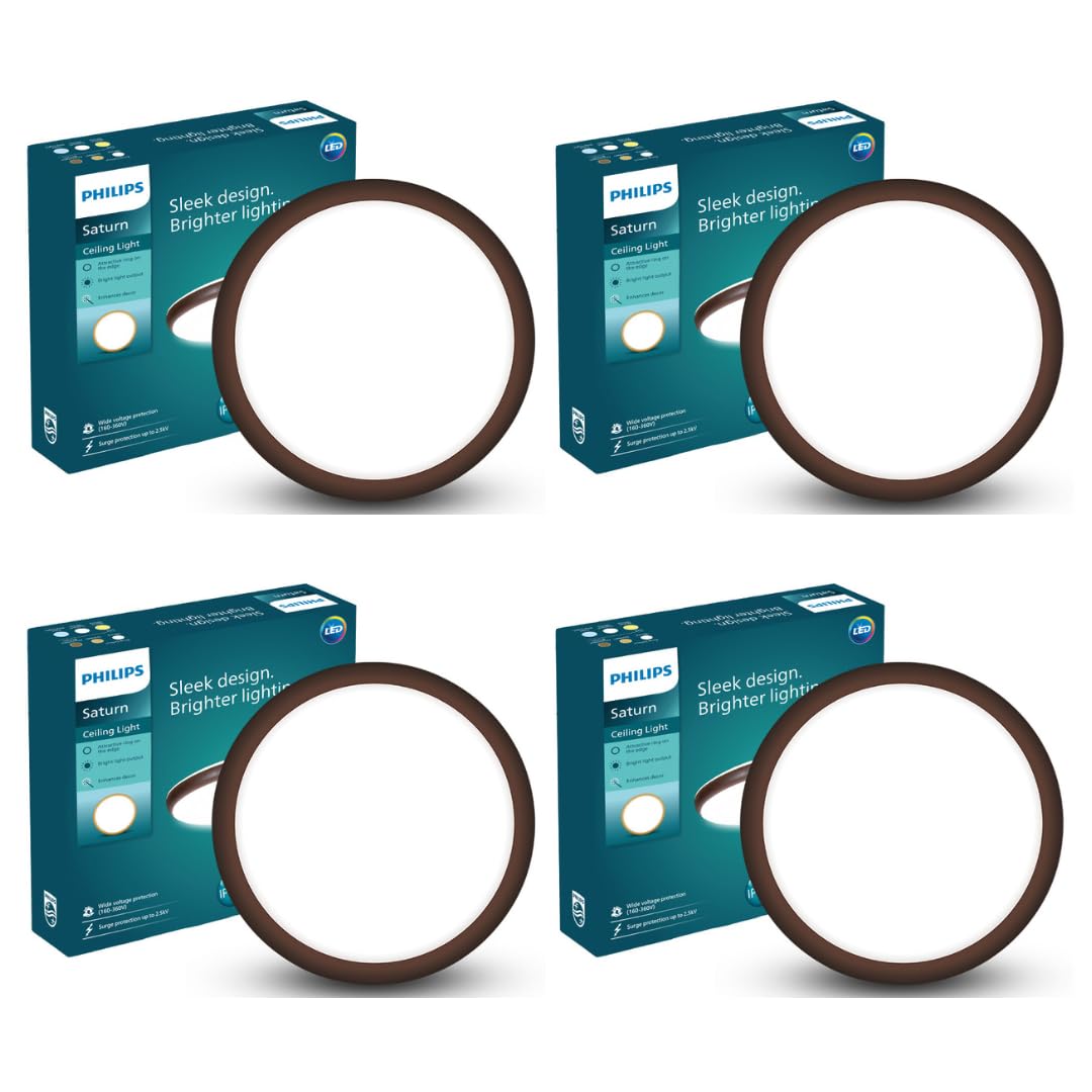 Philips 24W LED Surface Ceiling Light (Pack of 4)