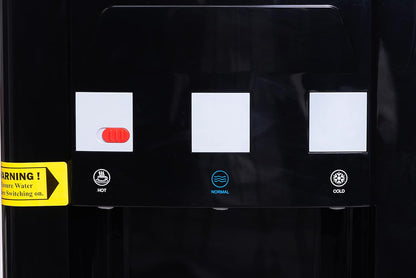 Blue Star Water Dispenser with Refrigerator - Black Color,14 Litre