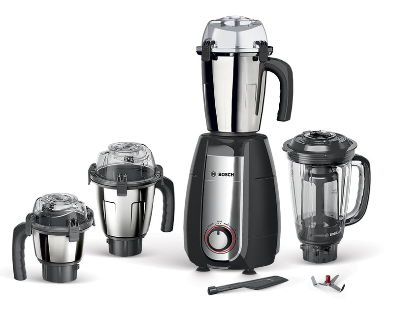 Bosch TrueMixx Pro 1000 W Mixer Grinder 4 Jar Black MGM8844BIN