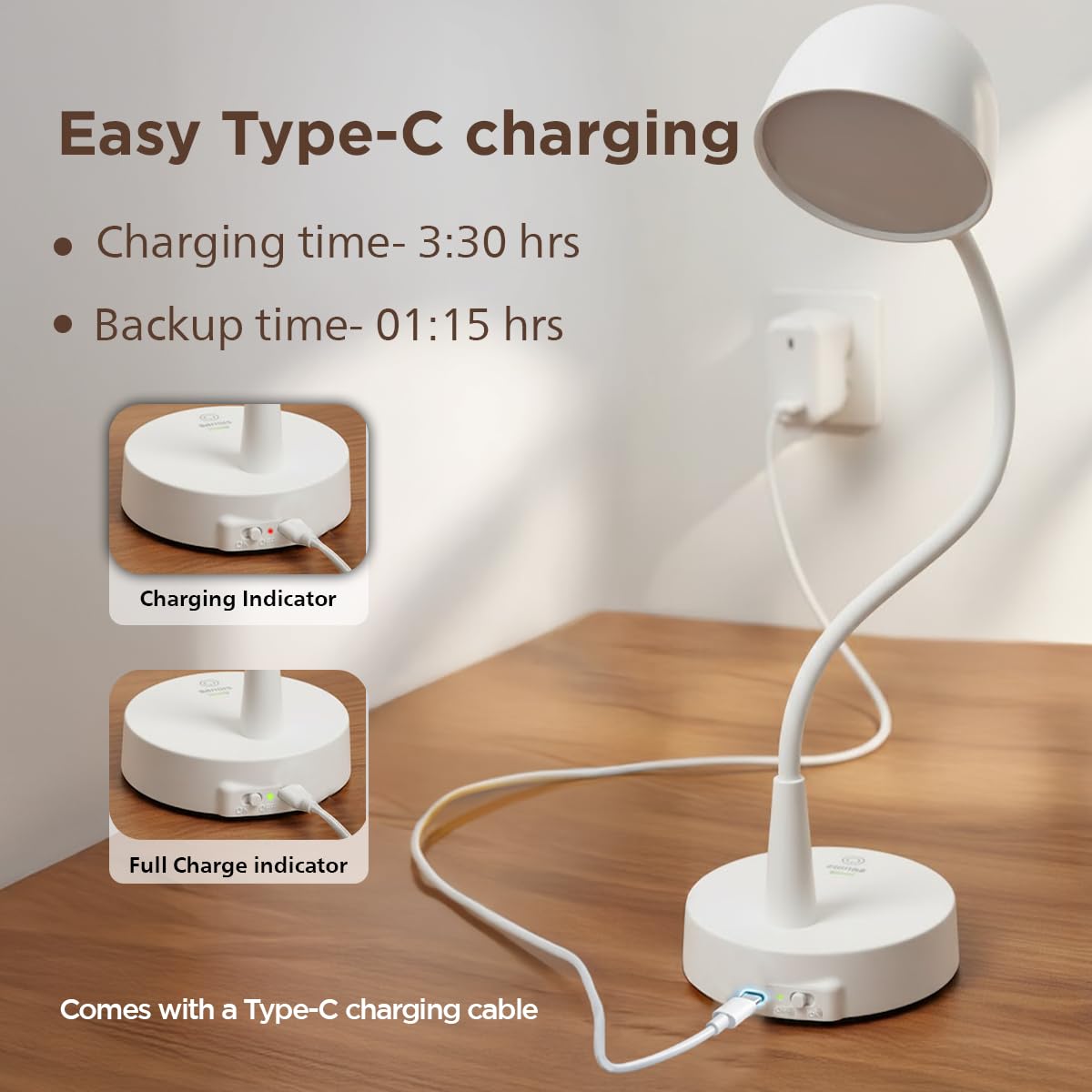 Philips 5W Lumos White LED Desk Light