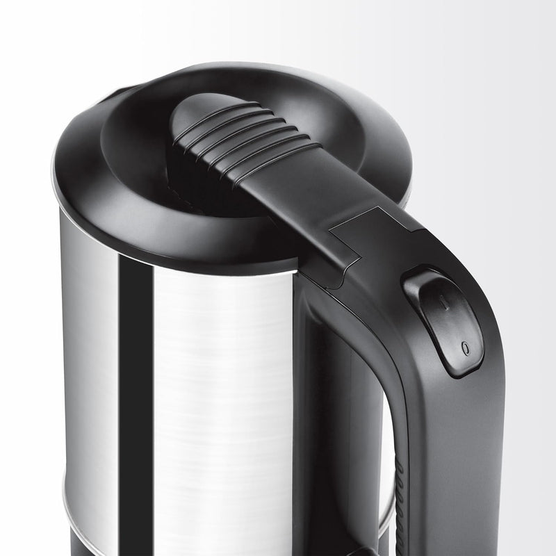 Faber Electric Water Kettle | 0.5L | 550W | Free 2 Cups | 3X Protection - Auto Off, Dry Boil, Overheating | SS Body | 36