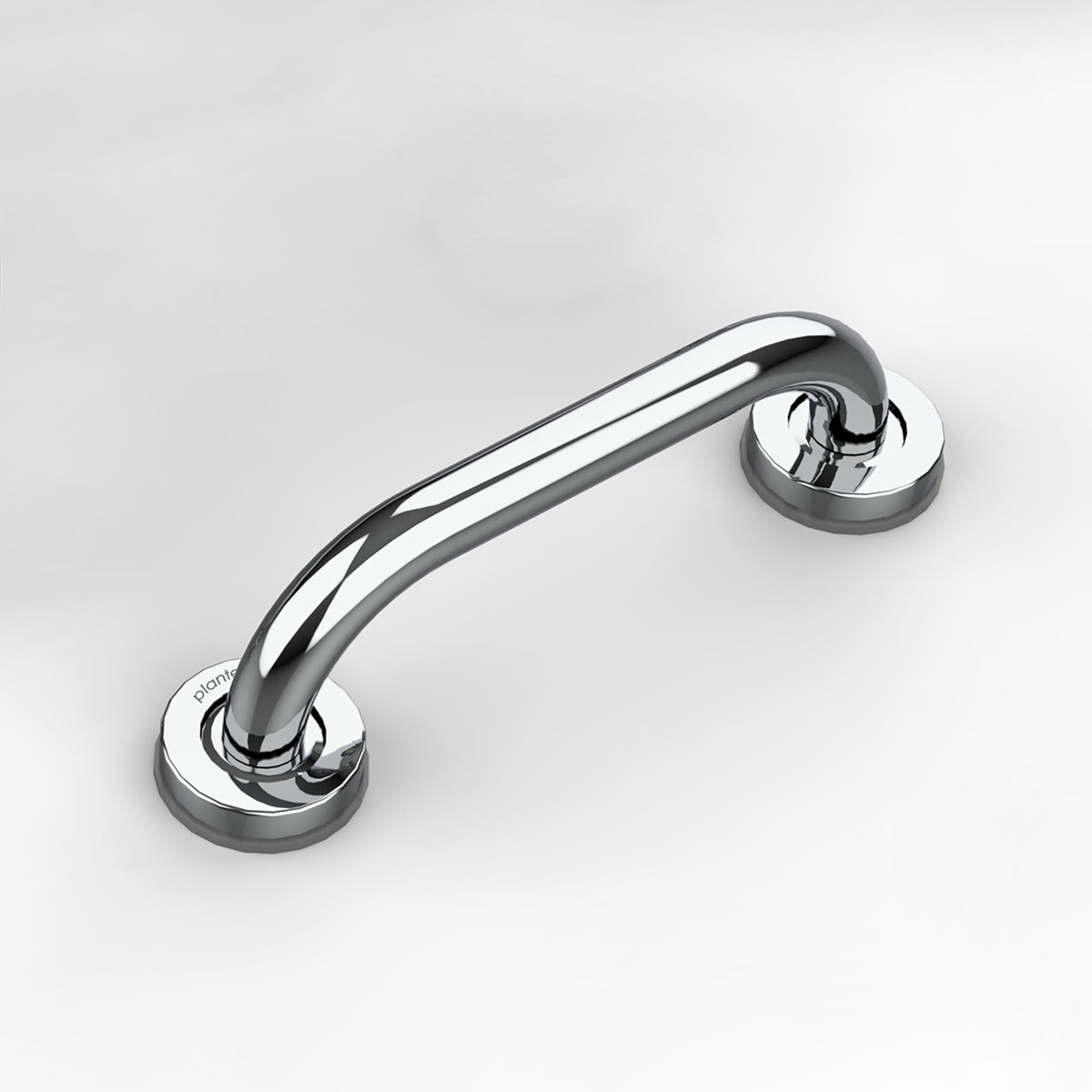 Plantex 12 Inch Toilet Support for Elderly People/Wall-Mounted Safety Handle - Stainless Steel (Chrome)