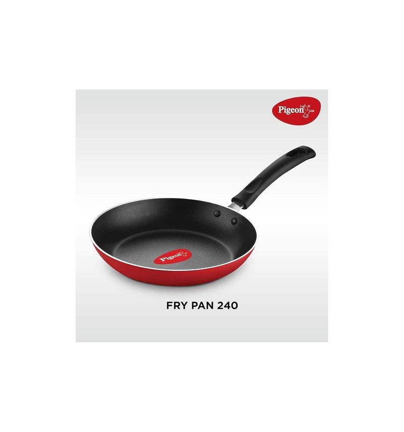 Pigeon Favourite 7 Piece Non-Stick Cookware Gift Set - Fry Pan, Kadhai, Lid, Sauce Pan, Spatula, Tadka Pan