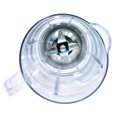 Jar Combo: 400 ml + 1500 ml Plastic (Transparent) | Compatible with Sujata Mixer Grinder