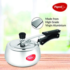 Pigeon Aluminium Pressure Cooker 2 Litre Inner Lid with Induction Base