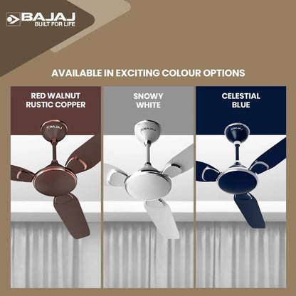 Bajaj Trendy EE 1200mm Celestial Blue Ceiling Fan