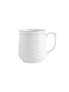 Clay Craft New Lilly Gold Line Coffee & Tea Mugs GL 110 Series, Set of 6