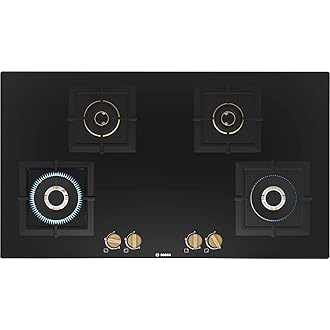 Bosch 60 cm Series 4 Auto Clean Wall Mounted LED, touch control Chimney Flat (DWKA68G60I black)