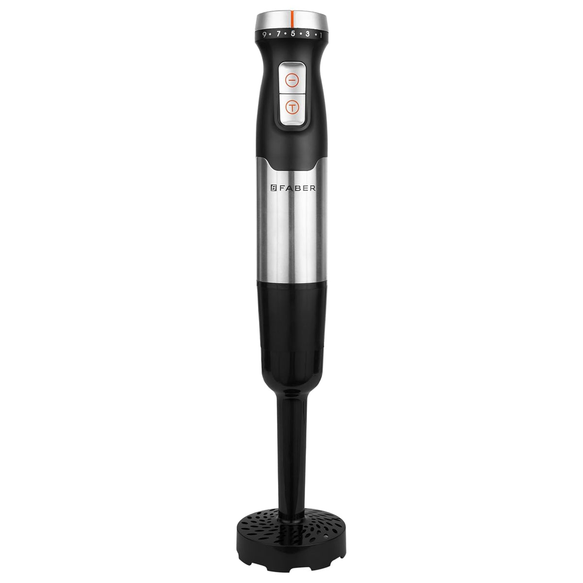 Faber 1000 Watts Hand Blender with Chopper and Whisker | Cool Touch Handle | 9 Speed | SS Bending Rod | Easy to Clean | 