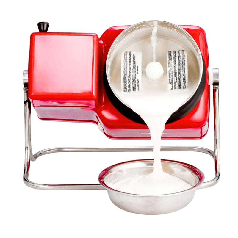 KRN Premium 2 Litre Tilting Wet Grinder for Home Use – Compact Domestic Table-Top Grinder – Ideal for Grinding Spices, Lentils, Grains & Coconut Paste (Red)