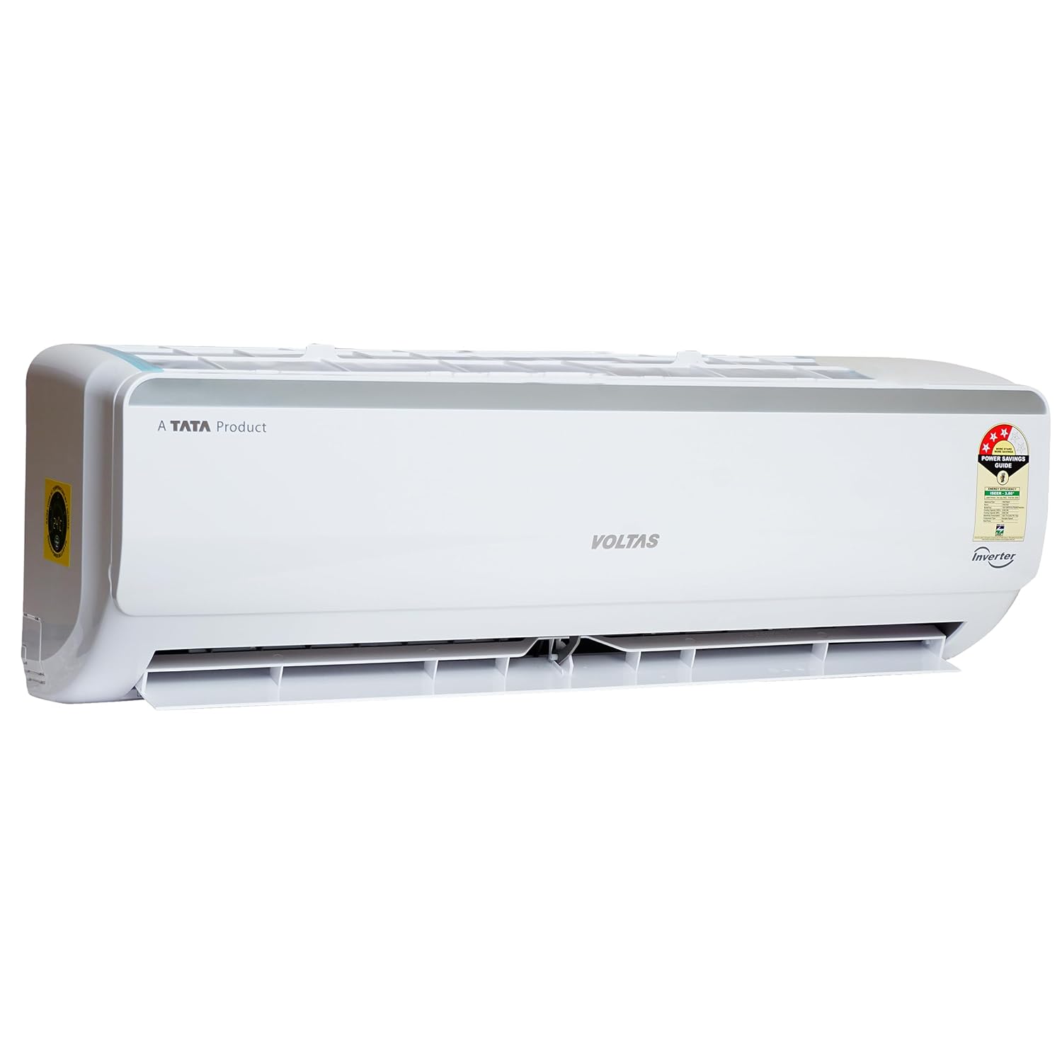 Voltas 1.5 Ton 3 Star, Inverter Split AC(Copper, 5-in-1 Adjustable Mode, Anti-dust Filter, 2024 Model,183 V VERTIS ELITE, White)