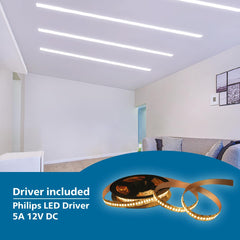 Philips 5-Meter LED Profile Light With Driver (Cool Day Light, 929004252701)