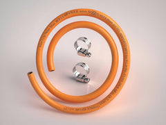 INUS Combo of Easy Grip Metal Regular Lighters and Hose Pipe and Unique Regulator with Indicator from Imported Korean Zinc, Adjustable Combo of 3