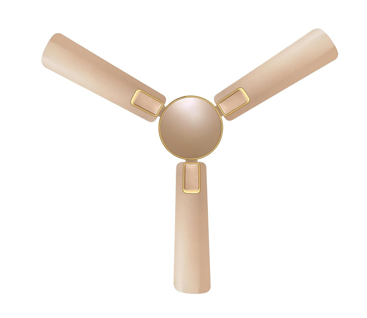 Sujata Impresso BLDC 1200 mm Ceiling Fan with Remote | BEE Star Rated, H-Class Insulation, - Topaz Gold