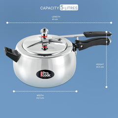 Curve Aluminium Pressure Cooker Inner Lid (Milton Procook)