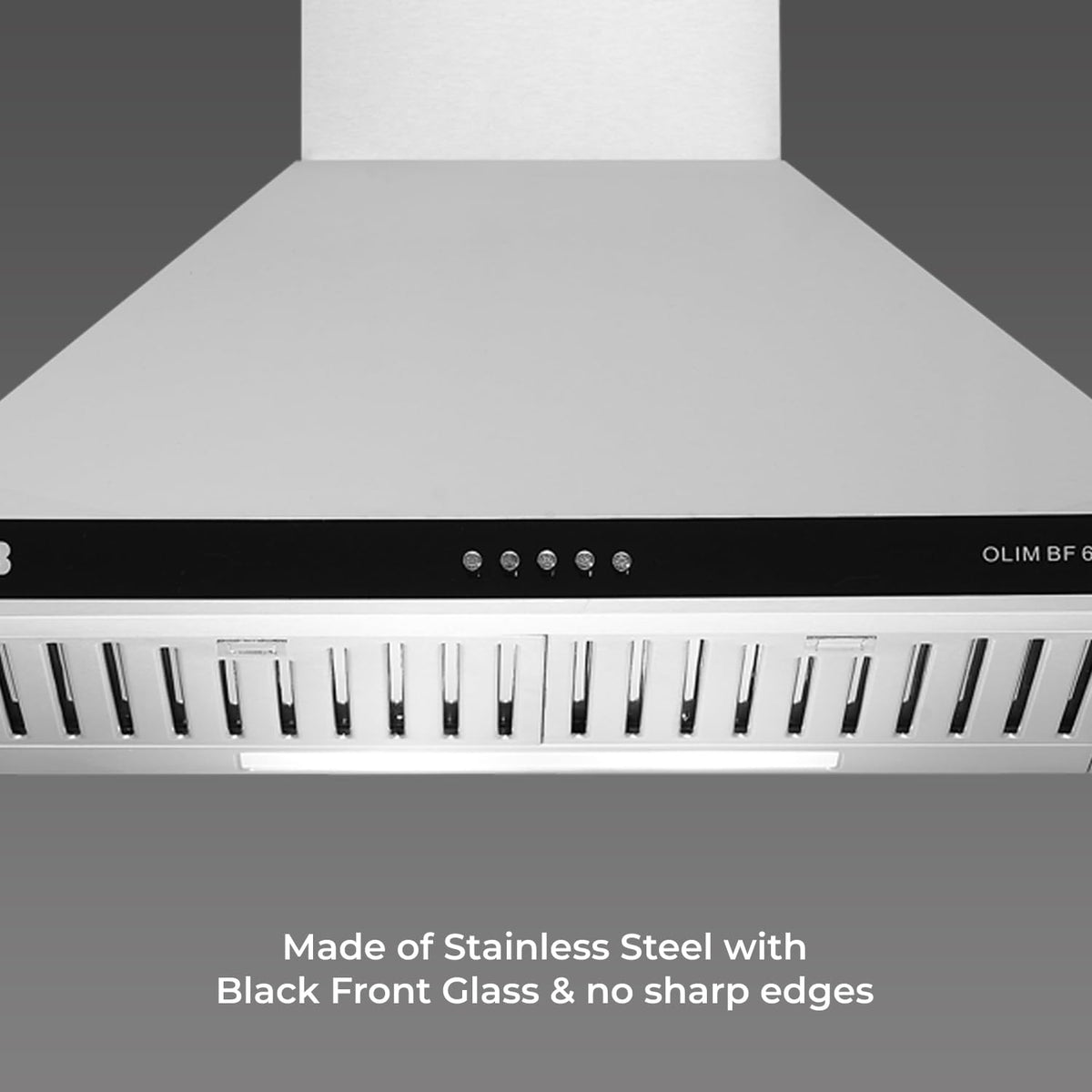 IFB 60cm 960 m3/hr Chimney (OLIM 60 Plus, 2 Cassette Filters, Touch Control, Silver)