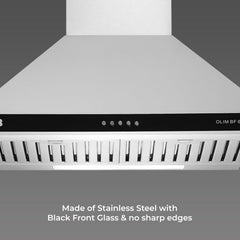 IFB 60cm 960 m3/hr Chimney (OLIM 60 Plus, 2 Cassette Filters, Touch Control, Silver)
