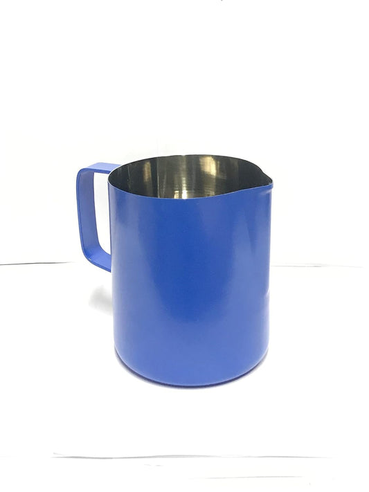 Dynore Stainless Steel Navy Blue Color Milk Jug- 600 ml