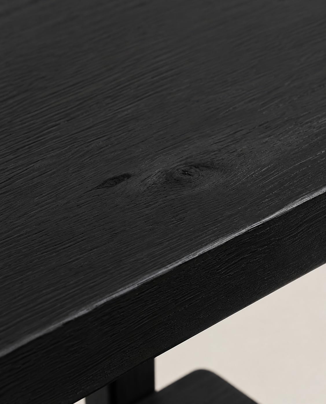 Solid Sheesham Wood C Shape Side Table for Living Room | Modern Sofa End Table | Wooden Laptop Table for Bed | 