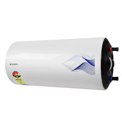 Faber Jazz 15L Horizontal (LH) Storage Water Geyser |Free Pipe and Installation|12 Safety Features, Glassline Coated & C