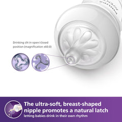 Philips Avent Natural Baby Feeding Bottle Combo (Clear, B075CQVBJ4)