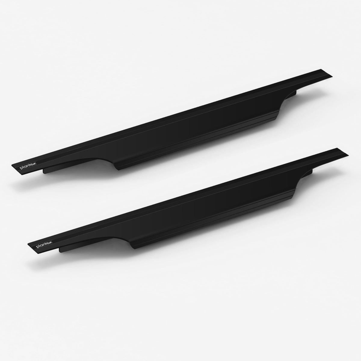 Plantex Aluminium Profile Handle for Kitchen Cabinet/22 Inch Drawer Profile Handle/Wardrobe Pull Handles for Home/Office/Hotel - Pack of 2 (Black)-1