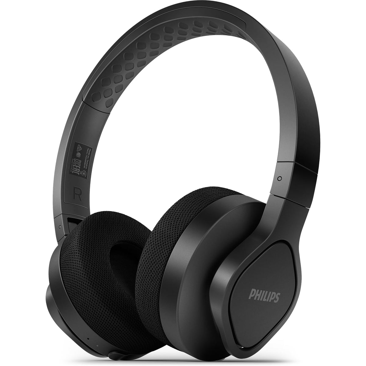 Philips Audio TAA4216 On-Ear Sports Bluetooth Headphones with IP55 Dust/Water Protection, 35 Hours Play Time (TAA4216BK/00)