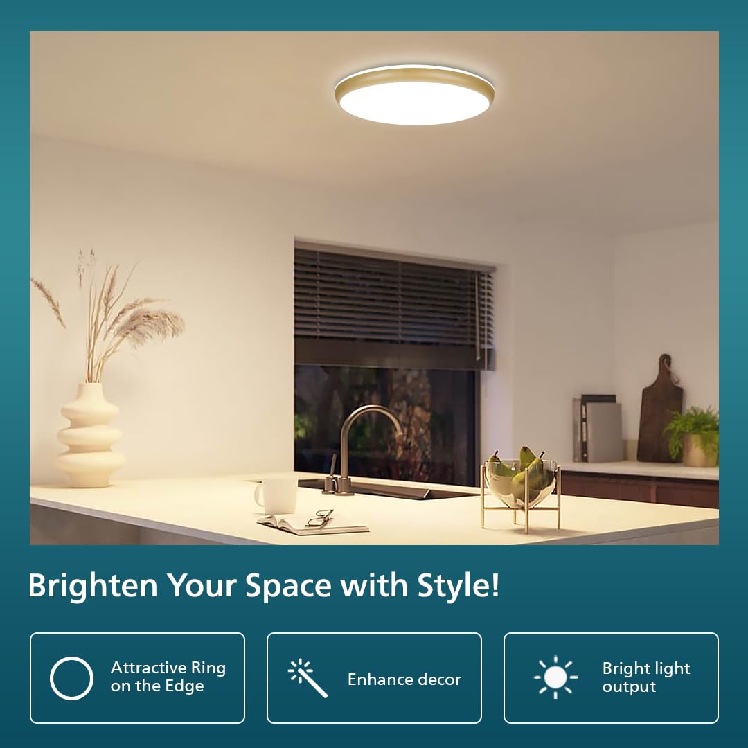 Philips 18W LED Surface Ceiling Light (Pack of 4)