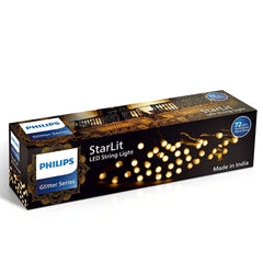 Philips Starlit 12 Meter 72 LEDs String Light for Decoration (58224-pink) (Pack of 4)