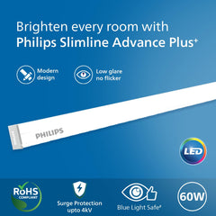 Philips Slimline Advance Plus 60W LED Batten