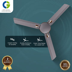 CG Ferna 1200 mm Decorative High Speed Ceiling Fan-4