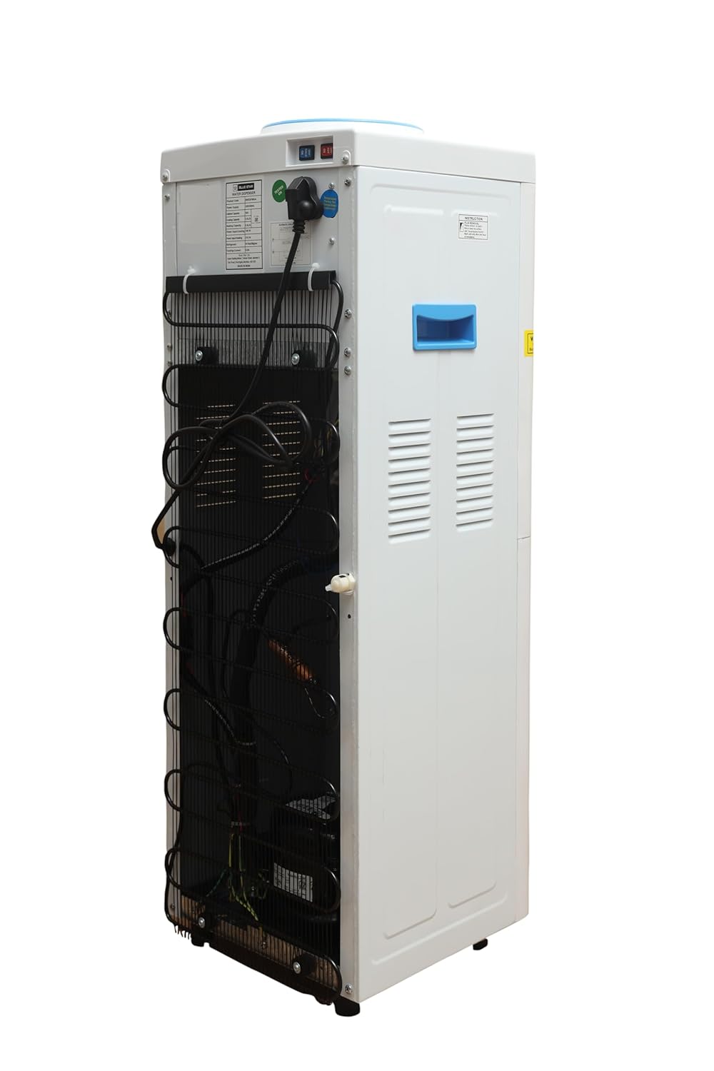 BLUE STAR Water Dispenser BWD3FMGA | Hot, Plain and Cold Water | Floor Mounted Without Cabinet, 2.5 Liter, White