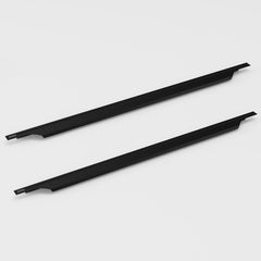 Plantex Profile Handle for Kitchen Cabinet/36 Inch Aluminium Drawer Profile Handle/Wardrobe Pull Handle for Home/Office/Hotel - Pack of 2 (Black) (Model APS-PF-1003)-1