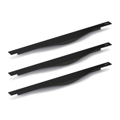 Plantex Profile Handle for Kitchen Cabinet/16 Inch Aluminium Drawer Profile Handle/Wardrobe Pull Handle for Home/Office/Hotel - Pack of 3 (Black) (Model APS-PF-1001)-1