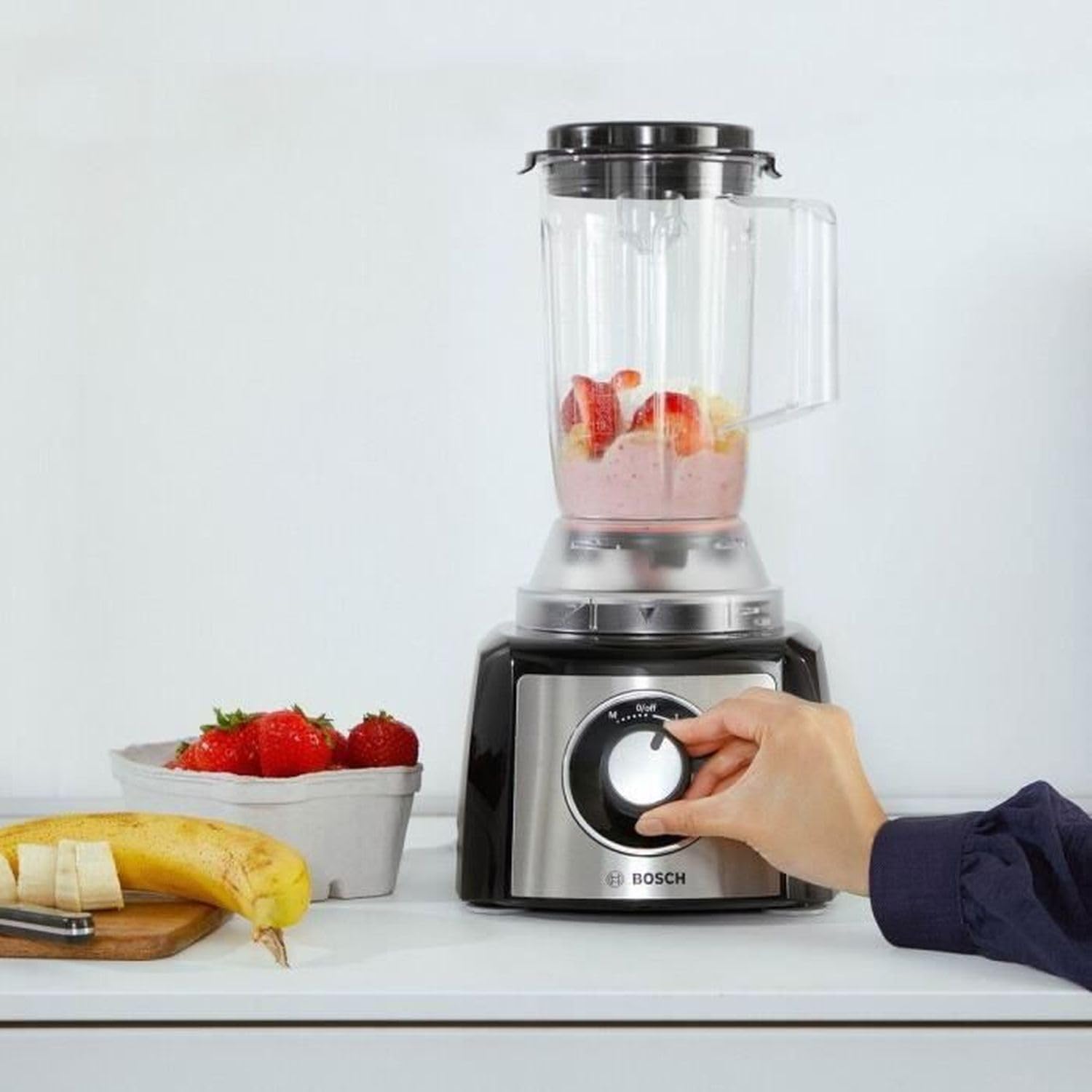 Bosch MCM3501M 800 Watts Food Processor, Black