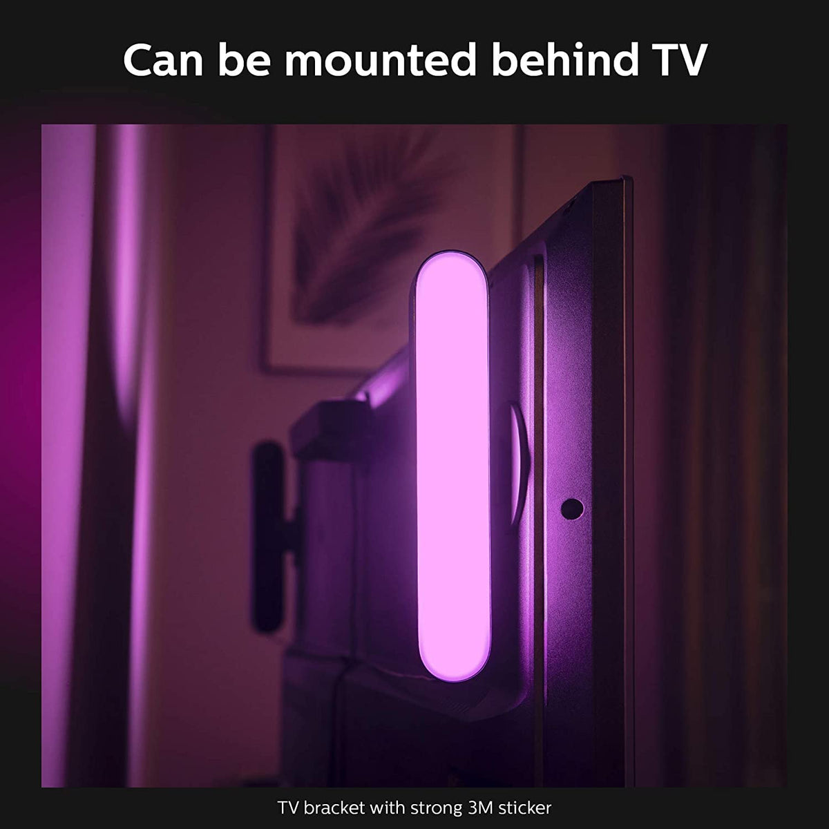 Philips Hue Play Light Bar Smart Light White & Color Ambiance, 2 Pack Base kit (Pack of 2)