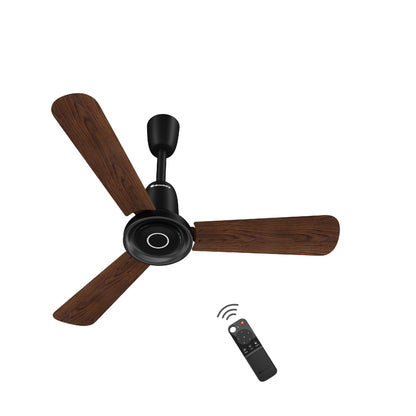 atomberg Studio Nexus 1200mm BLDC Ceiling Fan with IoT & Remote Control | BEE 5-star | New Blade Design | High Air Delivery with Moonbeam Light | Low noise | 5 Year Warranty | Midnight Black