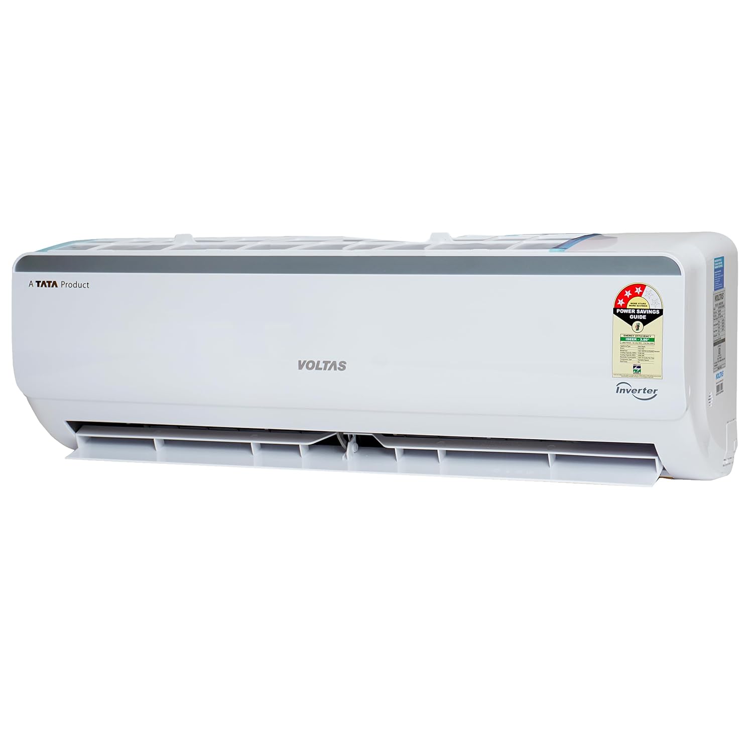 Voltas 1.5 Ton 3 Star, Inverter Split AC(Copper, 5-in-1 Adjustable Mode, Anti-dust Filter, 2024 Model,183 V VERTIS ELITE, White)