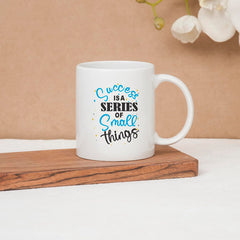 Clay Craft Ceramic Cc Mm1 Swiss Rez1 Microwave Safe Coffee Mug with Good Morning Quote, 300 ML
