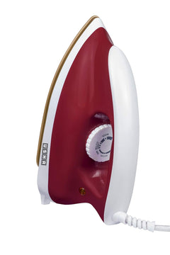 USHA Thunderbolt 800-Watt Copper Motor Mixer Grinder with 3 Jars and 5 Years Motor Warranty(Red) & Usha Goliath GO1200WG Heavy Weight 1200-Watt Dry Iron, 1.8 Kg(Red)