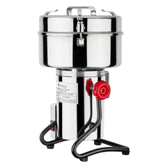 Vishvas Oil Maker Instant Dry Masala Grinder Machine for Business with 3-3.5kg Capacity Mixer Grinding for Spices, Herbs and Dry Fruits Masala Grinder 3 KG, Stainless Steel