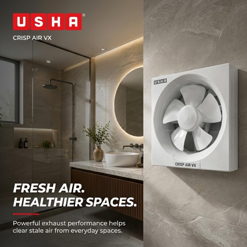 USHA CRISP AIR VX 200mm Exhaust Fan-4
